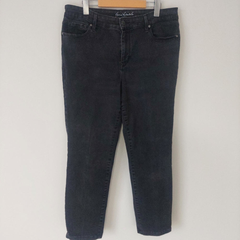 Gloria Vanderbilt Bridget Midrise Slim Leg Jeans, Missy 16 Average